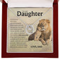 To MY Daughter - This Old Lion Will Always Have Your Back