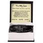 Multi Layer Retro Son PU Leather Bracelet Faith Hope Love