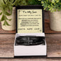 Multi Layer Retro Son PU Leather Bracelet Faith Hope Love