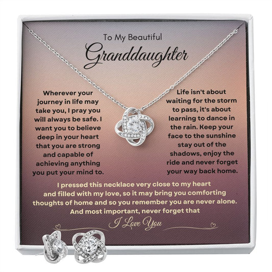 To My Beautiful Granddaughter Love In My Heart
