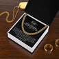 To Our Son Always Remember Cuban Link Chain