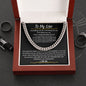 To My Love I Have Completely Fallen For You Cuban Link Chain