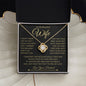 To My Beautiful Wife Gold I Didn't Marry You So