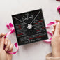 To My Soulmate Valentines Birthday Anniversary Christmas Gift Love Knot