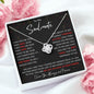 To My Soulmate Valentines Birthday Anniversary Christmas Gift Love Knot