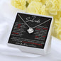 To My Soulmate Valentines Birthday Anniversary Christmas Gift Love Knot