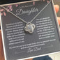 To My Beautiful Daughter Love Dad Endless Love