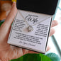 To My Beautiful Wife I Squeezed This Necklace Really Wht