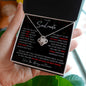 To My Soulmate Valentines Birthday Anniversary Christmas Gift Love Knot