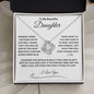 To My Beautiful Daughter Someday When The Pages, I Squeezed This Necklace