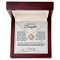 To My Beautiful Daughter Someday When The Pages, I Squeezed This Necklace