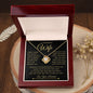 To My Beautiful Wife Gold I Didn't Marry You So