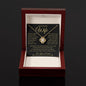 To My Beautiful Wife Gold I Didn't Marry You So