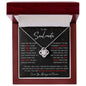 To My Soulmate Valentines Birthday Anniversary Christmas Gift Love Knot