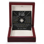 To My Wife I Didn't Marry You Gold Love Knot