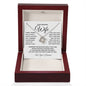 To My Beautiful Wife I Squeezed This Necklace Really Wht