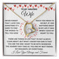 To My Amazing Wife Never Forget There Are Things In Life Red