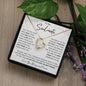 To My Soulmate Forever Love Valentines Birthday Anniversary Christmas Gift