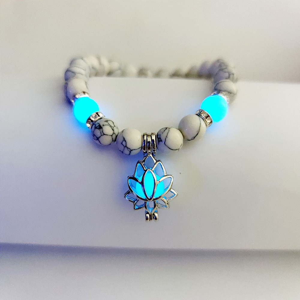 Healing Stone - Relieve Anxiety & De-Stress Luminous Glow In The Dark Charm