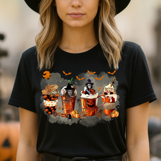 Halloween Horrors Coffee Cup Female Sweatshirt | Hoodie
