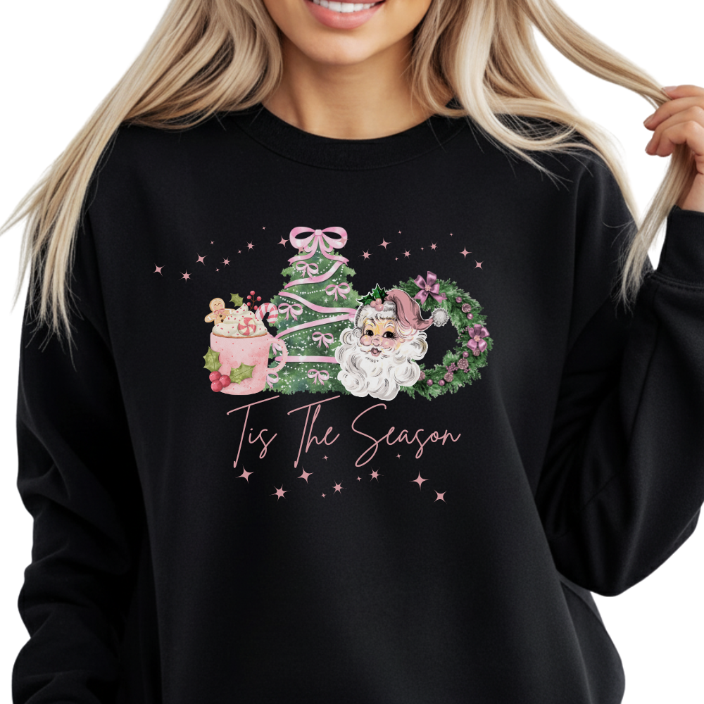 Tis The Season Christmas Cute Sweathirt Hoodie