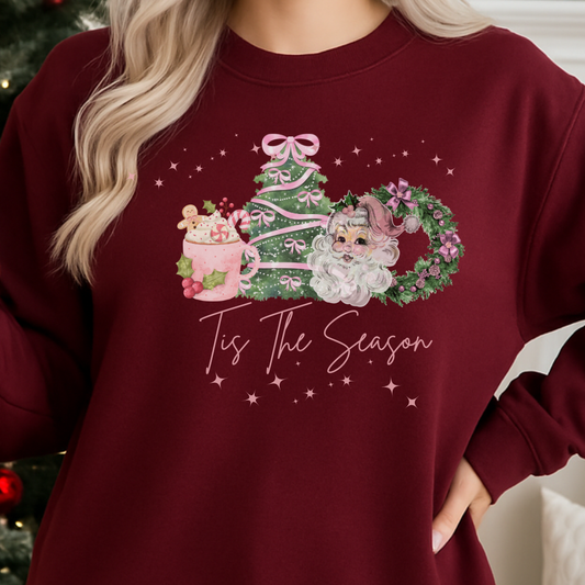 Tis The Season Christmas Cute Sweathirt Hoodie
