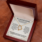To a Military Mother Necklace – Proud Military Mom Appreciation Gift