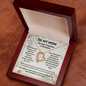 To My Mom Military Necklace – The First Strength I Ever Knew Deployment Gift