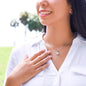 One Day Closer Eternal Hope Necklace – Deployment Gift for Military Wife, Girlfriend or Loved One