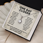 One Day Closer Eternal Hope Necklace – Deployment Gift for Military Wife, Girlfriend or Loved One