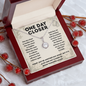 One Day Closer Eternal Hope Necklace – Deployment Gift for Military Wife, Girlfriend or Loved One