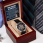 Military Retirement Watch – Your Mission Is Complete, Welcome Home for Good Gift
