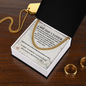 One Day Closer Deployment Necklace – Long-Distance Military Love Gift