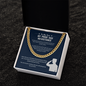 To My Son Serving Our Country Necklace – My Pride Has No Distance Military Gift