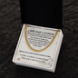 One Day Closer Deployment Necklace – Long-Distance Military Love Gift