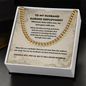 To My Husband During Deployment Necklace – Military Love and Long-Distance Gift