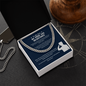 To My Son Serving Our Country Necklace – My Pride Has No Distance Military Gift