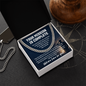 Military Retirement Necklace – Your Mission Is Complete, Welcome Home for Good