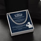 To My Son Serving Our Country Necklace – My Pride Has No Distance Military Gift