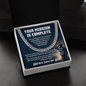 Military Retirement Necklace – Your Mission Is Complete, Welcome Home for Good