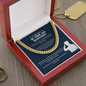 To My Son Serving Our Country Necklace – My Pride Has No Distance Military Gift
