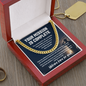 Military Retirement Necklace – Your Mission Is Complete, Welcome Home for Good