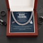 To My Soldier Basic Training Graduation Necklace – Proud Military Gift for Son, Daughter, Husband or Loved One