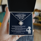 To My Daughter Courage Looks Beautiful on You Necklace – Military Service Gift from Mom or Dad