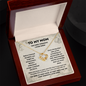 To My Mom Military Necklace – The First Strength I Ever Knew Gift