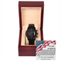 To My Soldier Military Watch – Deployment Gift – Every Second Brings You Closer to Home