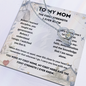 To My Mom Military Necklace – The First Strength I Ever Knew Deployment Gift