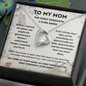 To My Mom Military Necklace – The First Strength I Ever Knew Deployment Gift
