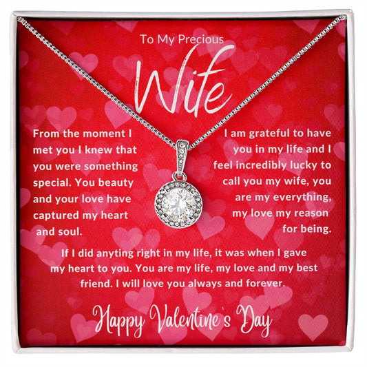 To My Precious Wife Happy Valentine's Day Eternal Hope
