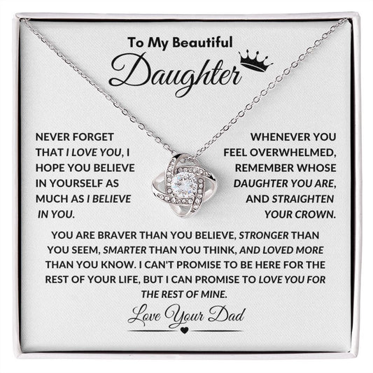 To My Beautiful Daughter Whenever You Feel Overwhelmed Straighten You Crown